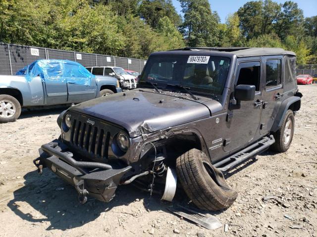 JEEP WRANGLER U 2016 with VIN 1C4BJWDG9GL197436 - Photo from auction