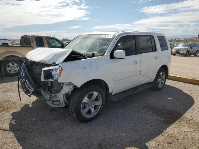 HONDA PILOT EXL 2014 with VIN 5FNYF4H5XEB047618 - Photo from auction