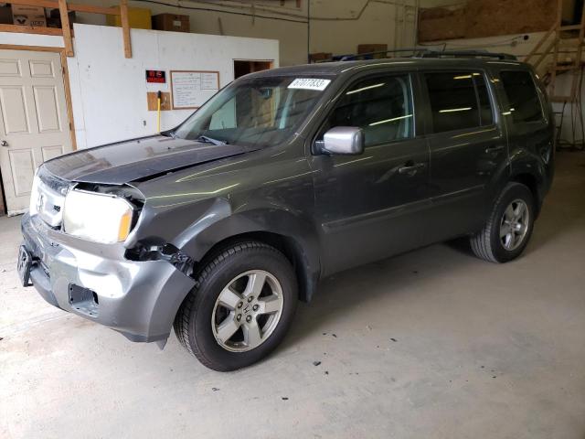 HONDA PILOT EXL 2011 with VIN 5FNYF4H58BB017805 - Photo from auction