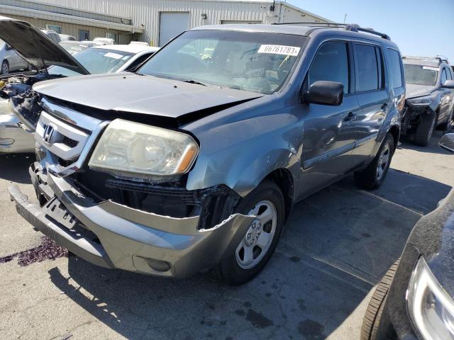 HONDA PILOT LX 2011 with VIN 5FNYF3H28BB049041 - Photo from auction