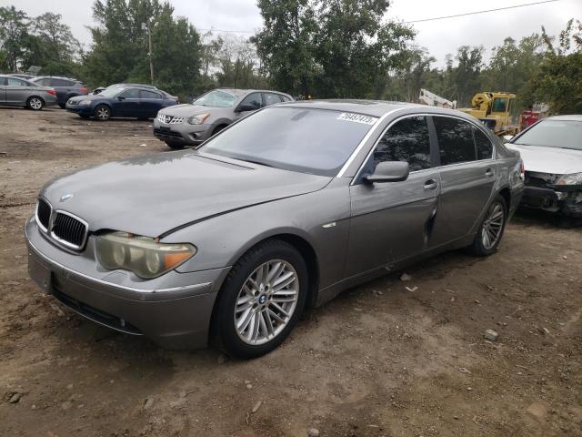 Photo 1 from auction – 2004 BMW 745 LI with VIN WBAGN63434DS47431