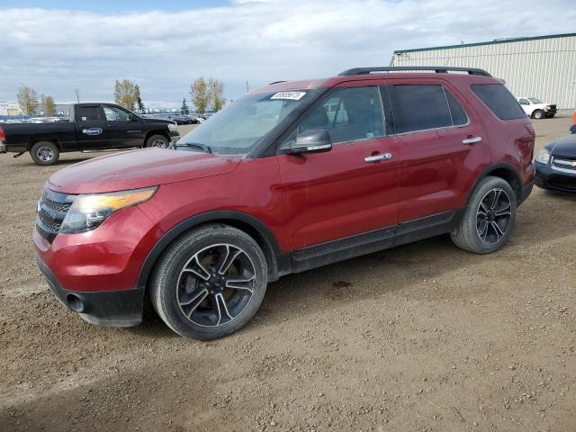 FORD EXPLORER S 2013 with VIN 1FM5K8GT0DGC54377 - Photo from auction