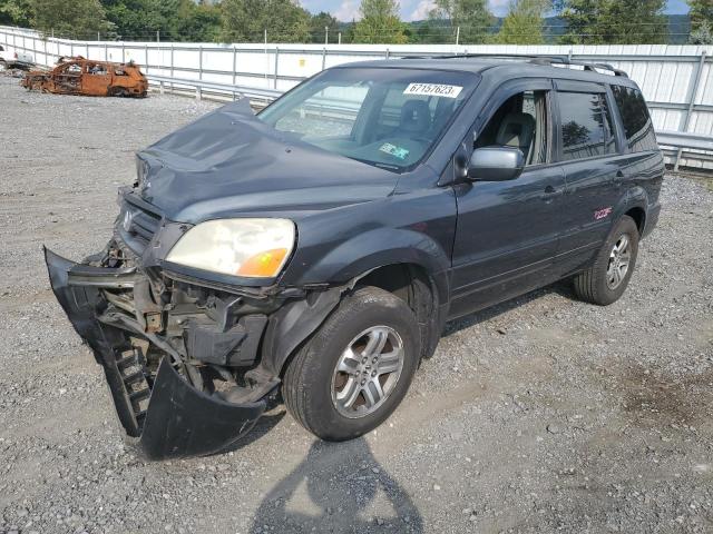HONDA PILOT 2004 with VIN 2HKYF18534H515557 - Photo from auction