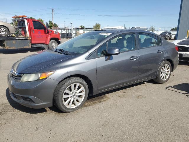 HONDA CIVIC EX 2012 with VIN 19XFB2F87CE092085 - Photo from auction