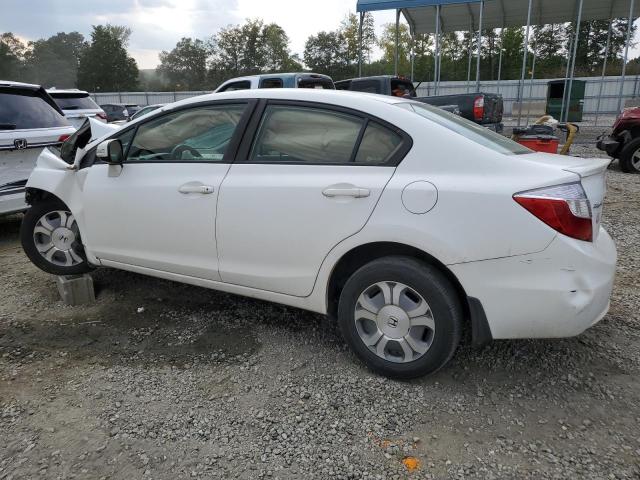 Photo 2 from auction – 2012 HONDA CIVIC HYBR with VIN JHMFB4F26CS009541