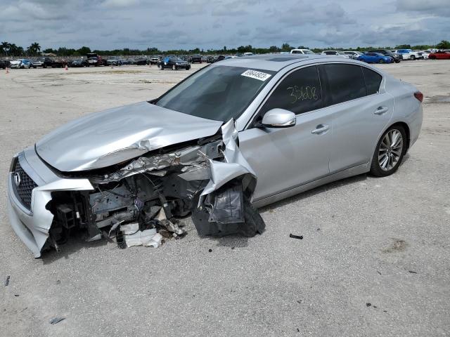 Photo 1 from auction – 2019 INFINITI Q50 LUXE with VIN JN1EV7AP1KM513199