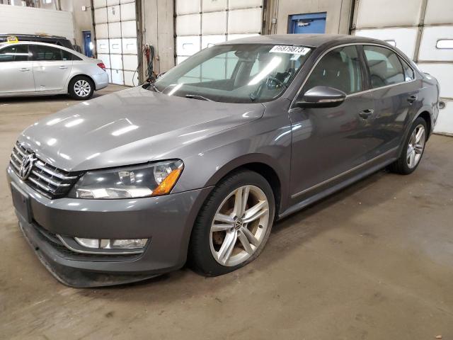 VOLKSWAGEN PASSAT SEL 2012 with VIN 1VWCM7A31CC057858 - Photo from auction