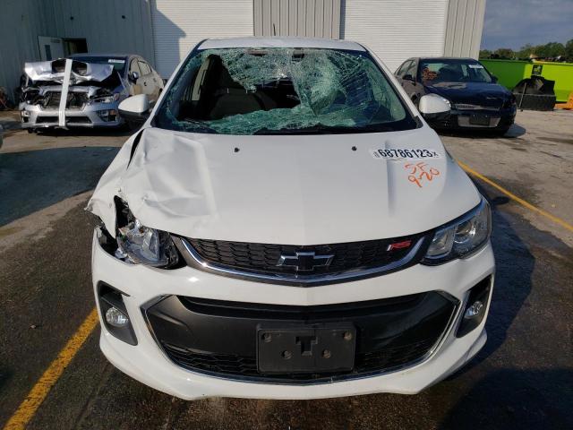 Photo 5 from auction – 2018 CHEVROLET SONIC LT with VIN 1G1JD6SH9J4116654
