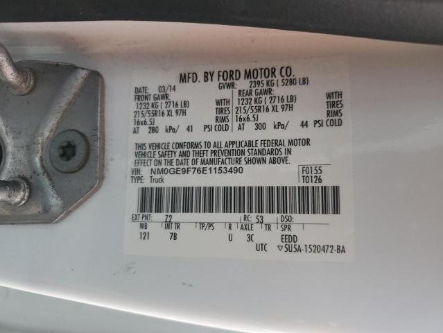 Photo 14 from auction – 2014 FORD TRANSIT CO with VIN NM0GE9F76E1153490