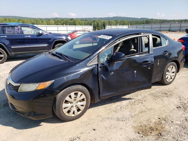 HONDA CIVIC LX 2012 with VIN 2HGFB2F55CH300685 - Photo from auction
