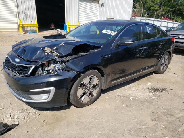 KIA OPTIMA HYB 2012 with VIN KNAGM4AD6C5036100 - Photo from auction