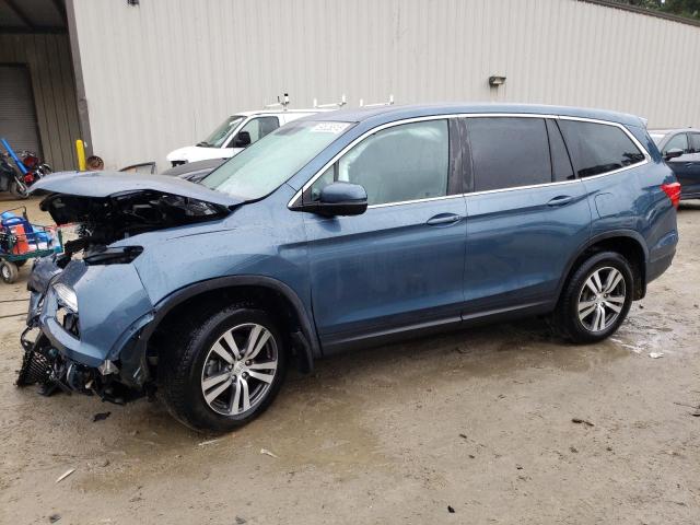 HONDA PILOT EXL 2017 with VIN 5FNYF6H5XHB086449 - Photo from auction
