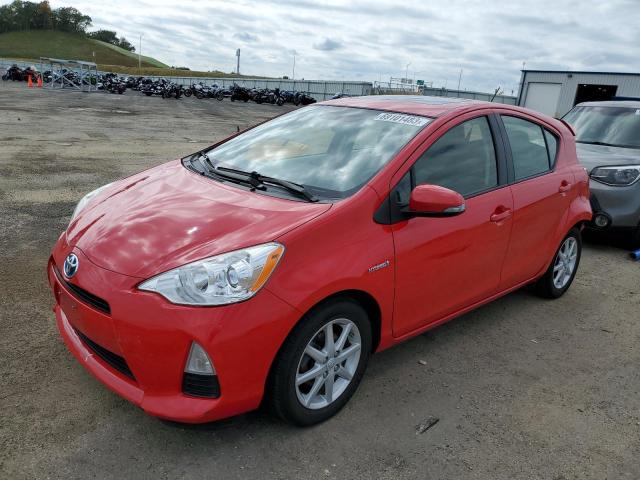 TOYOTA PRIUS C 2012 with VIN JTDKDTB32C1006838 - Photo from auction