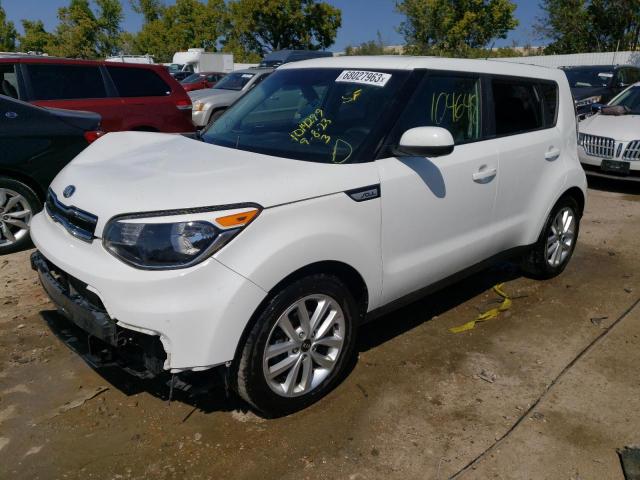 KIA SOUL + 2018 with VIN KNDJP3A51J7539215 - Photo from auction