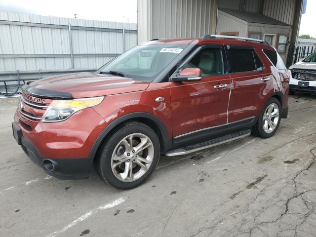 FORD EXPLORER L 2014 with VIN 1FM5K7F87EGB35119 - Photo from auction