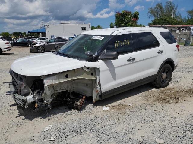 FORD EXPLORER P 2016 with VIN 1FM5K8AR0GGC73674 - Photo from auction