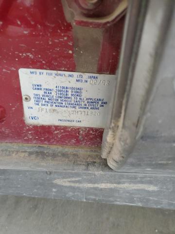Photo 14 from auction – 1998 SUBARU FORESTER S with VIN JF1SF6554WH771320
