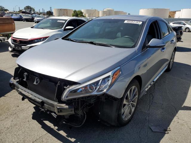 HYUNDAI SONATA SPO 2016 with VIN 5NPE34AF9GH406993 - Photo from auction