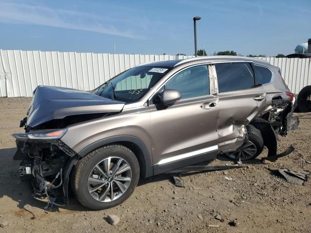 HYUNDAI SANTA FE S 2019 with VIN 5NMS33AD3KH032706 - Photo from auction