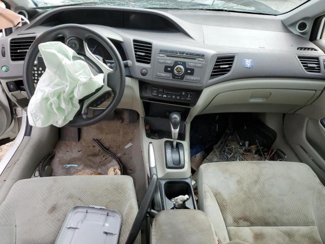 Photo 8 from auction – 2012 HONDA CIVIC HYBR with VIN JHMFB4F26CS009541