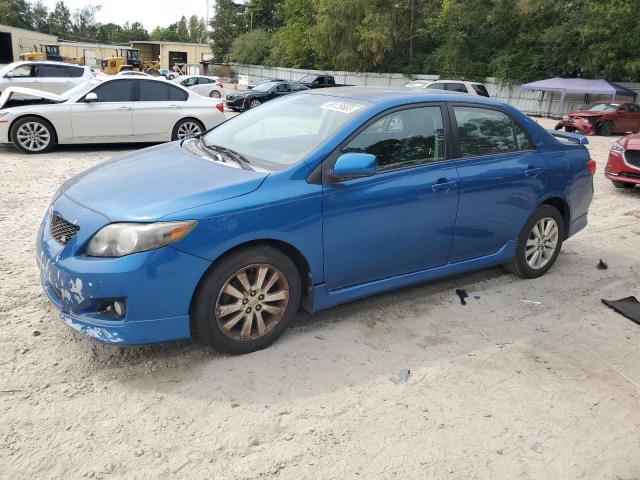 TOYOTA COROLLA BA 2009 with VIN 1NXBU40E49Z154650 - Photo from auction