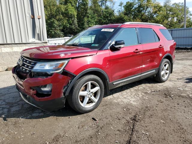 FORD EXPLORER X 2016 with VIN 1FM5K8D87GGC39668 - Photo from auction