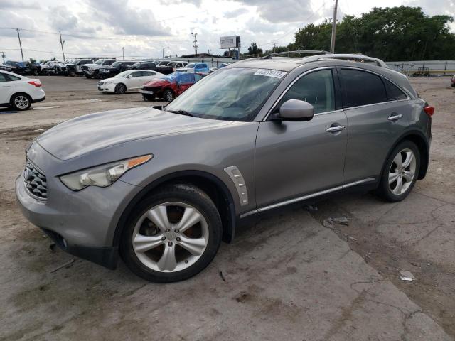 INFINITI FX35 2010 with VIN JN8AS1MW1AM855808 - Photo from auction