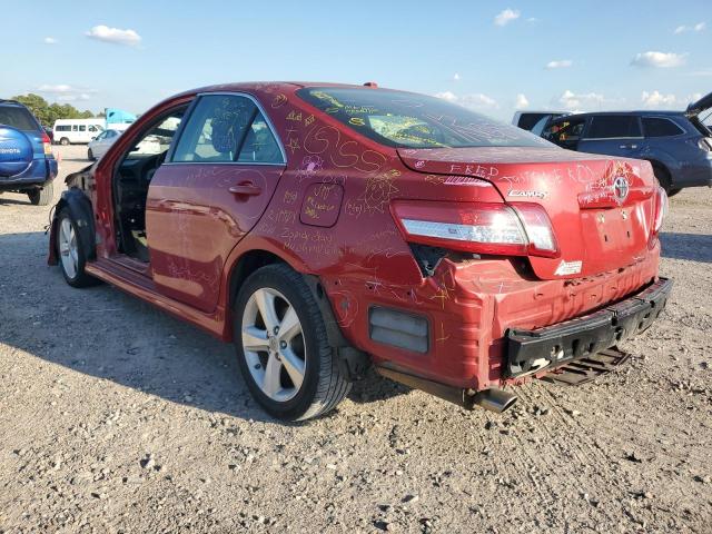 Photo 2 from auction – 2010 TOYOTA CAMRY BASE with VIN 4T1BF3EK2AU083181