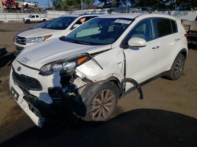 KIA SPORTAGE E 2017 with VIN KNDPNCAC4H7146348 - Photo from auction