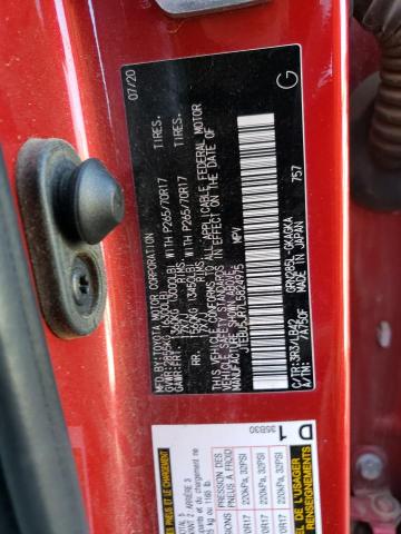 Photo 14 from auction – 2020 TOYOTA 4RUNNER SR with VIN JTEBU5JR7L5824975