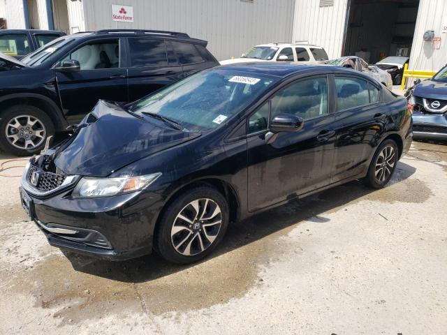 HONDA CIVIC EX 2015 with VIN 19XFB2F80FE026644 - Photo from auction