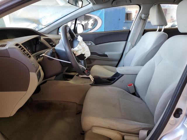 Photo 7 from auction – 2012 HONDA CIVIC LX with VIN 19XFB2F58CE075852