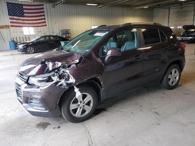 CHEVROLET TRAX 1LT 2021 with VIN KL7CJPSB1MB340234 - Photo from auction