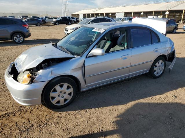 HONDA CIVIC EX 2002 with VIN 2HGES26732H577721 - Photo from auction
