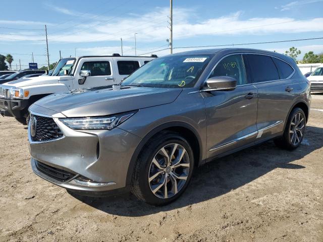 Photo 1 from auction – 2023 ACURA MDX TECHNO with VIN 5J8YD9H45PL001383