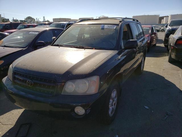 TOYOTA HIGHLANDER 2002 with VIN JTEGF21A520045501 - Photo from auction