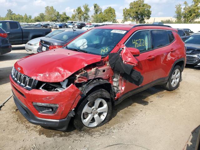 JEEP COMPASS LA 2021 with VIN 3C4NJDBB5MT501760 - Photo from auction
