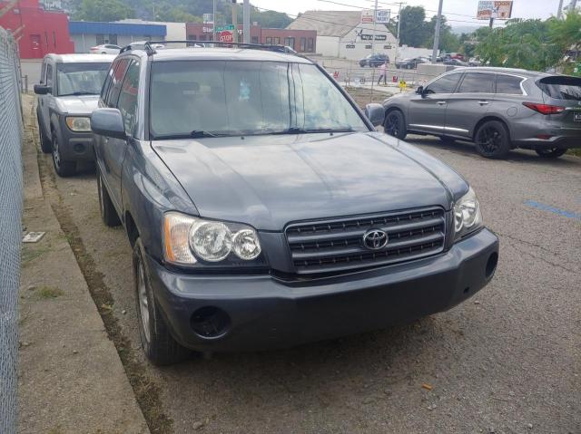 TOYOTA HIGHLANDER 2001 with VIN JTEHF21A010025448 - Photo from auction