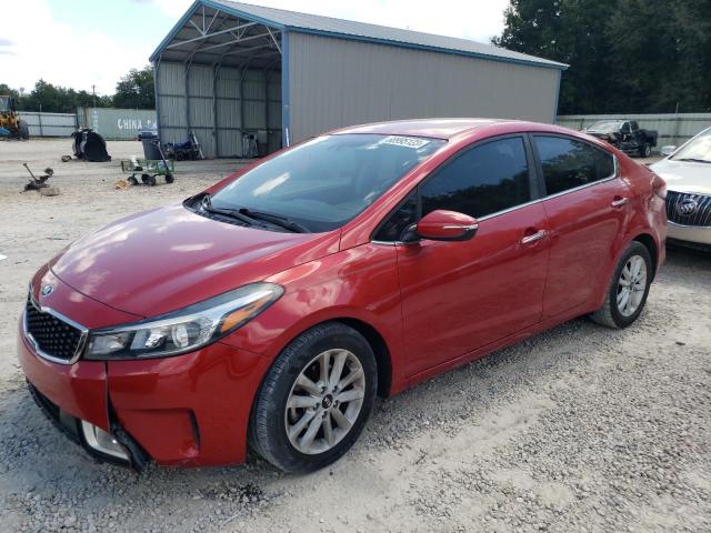 KIA FORTE LX 2017 with VIN 3KPFL4A78HE031892 - Photo from auction