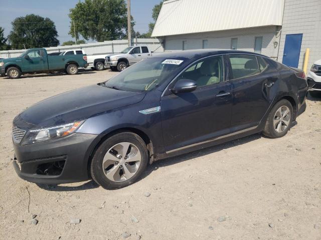 KIA OPTIMA HYB 2015 with VIN KNAGM4AD9F5084372 - Photo from auction