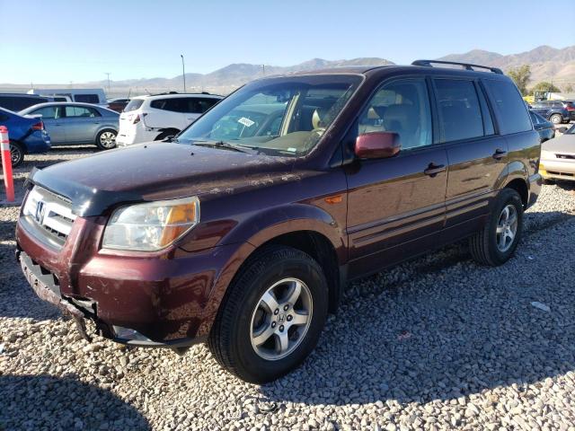 HONDA PILOT EXL 2008 with VIN 5FNYF18578B028687 - Photo from auction