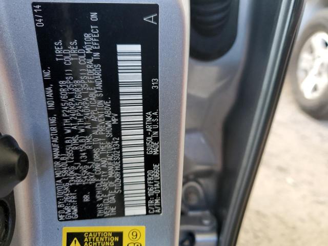 Photo 14 from auction – 2014 TOYOTA HIGHLANDER with VIN 5TDZKRFH0ES021342
