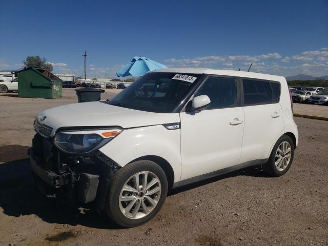 KIA SOUL + 2018 with VIN KNDJP3A53J7619728 - Photo from auction