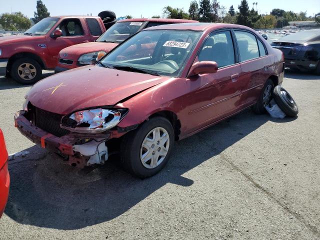 Photo 1 from auction – 2005 HONDA CIVIC EX with VIN 2HGES26725H524920
