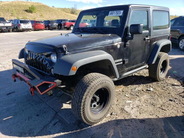 JEEP WRANGLER S 2016 with VIN 1C4AJWAG6GL273369 - Photo from auction