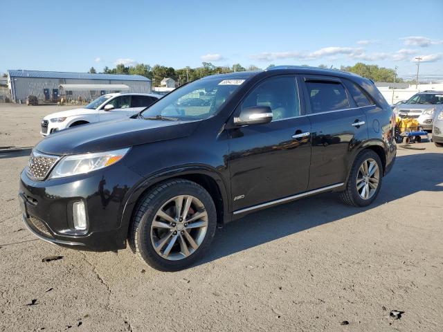 KIA SORENTO SX 2014 with VIN 5XYKWDA76EG528637 - Photo from auction