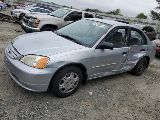 HONDA CIVIC 2001 with VIN 2HGES16531H619683 - Photo from auction