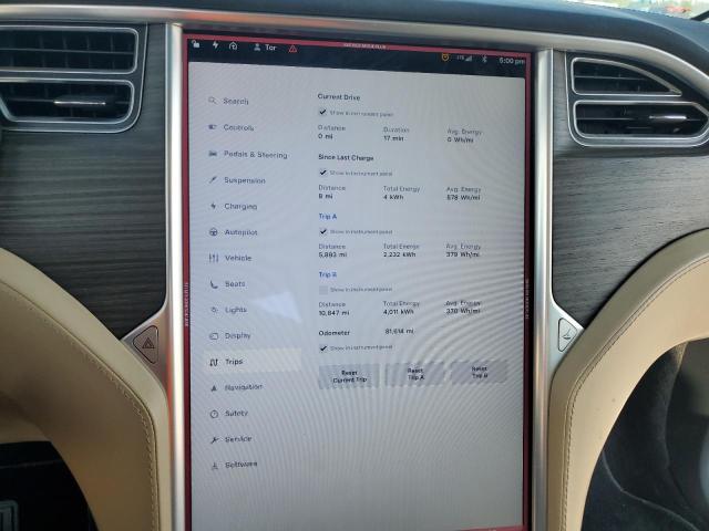 Photo 9 from auction – 2016 TESLA MODEL X with VIN 5YJXCBE24GF002146
