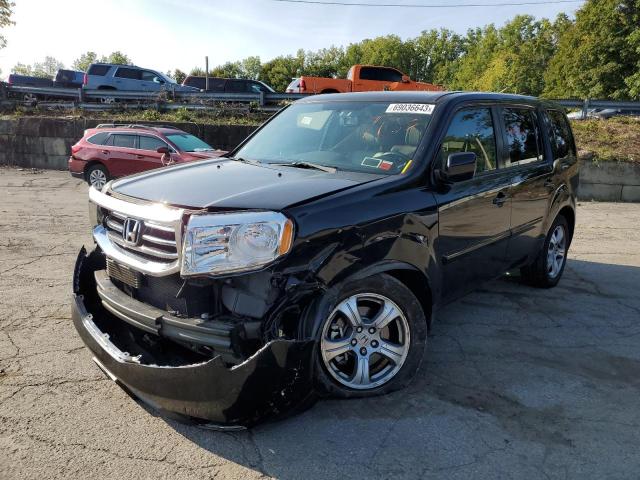 Photo 1 from auction – 2013 HONDA PILOT EXL with VIN 5FNYF4H56DB011441