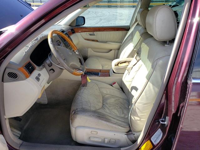 Photo 7 from auction – 2002 LEXUS LS 430 with VIN JTHBN30F620086870